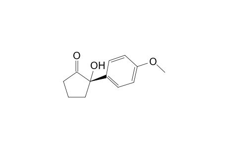 (S)-2-Hydroxy-2-(4-methoxyphenyl)cyclopentanone