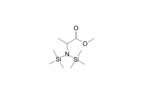 2-[bis(trimethylsilyl)amino]propanoic acid methyl ester