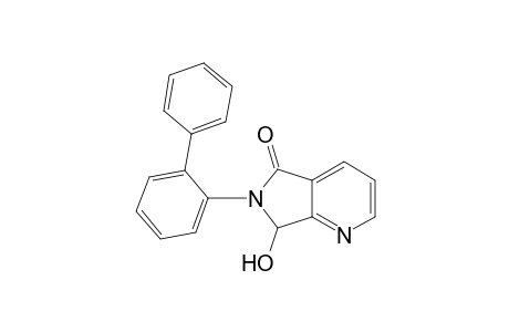 5H-Pyrrolo[3,4-b]pyridin-5-one, 6-[1,1'-biphenyl]-2-yl-6,7-dihydro-7-hydroxy-