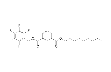 Isophthalic acid, nonyl pentafluorobenzyl ester