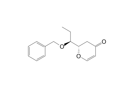 (2S*,1'S*)-2-((1'-Benzyloxy)propyl)-2,3-dihydro-4H-pyran-4-one