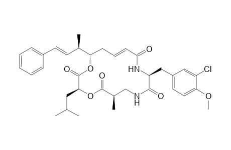 Cyclic Depsipeptide (cryptophycin C isomer)