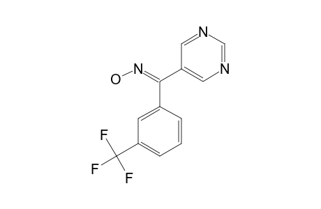 E-5-Pyrimidinyl(3-trifluoromethylphenyl)methanone oxime