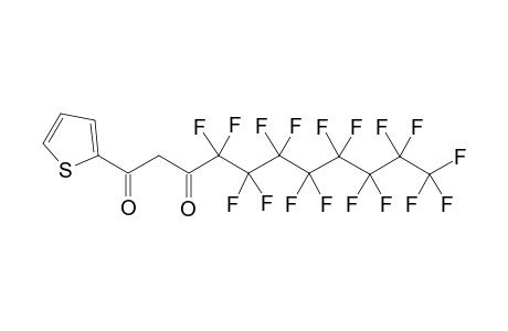 4,4,5,5,6,6,7,7,8,8,9,9,10,10,11,11,11-heptadecafluoro-1-(2-thienyl)undecane-1,3- dione