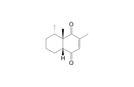 1,3,10-Trimethylbicyclo[4.4.0]dec-3-en-2,5-dione isomer