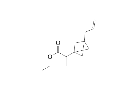 Ethyl 2-(3-allylbicyclo[1.1.1]pentan-1-yl)propanoate
