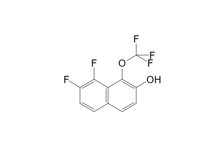 2-Naphthalenol, 7,8-difluoro-1-(trifluoromethoxy)-