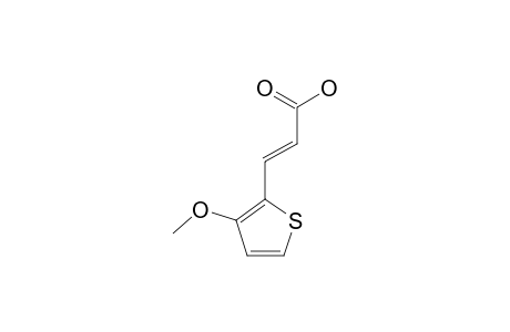3-(3-METHOXY-2-THIENYL)-PROPENOIC-ACID