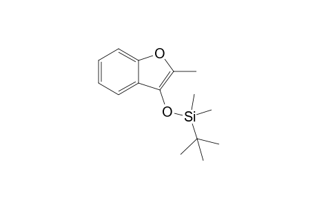 2-Methyl-3-tert-butyldimethylsilyloxybenzofuran