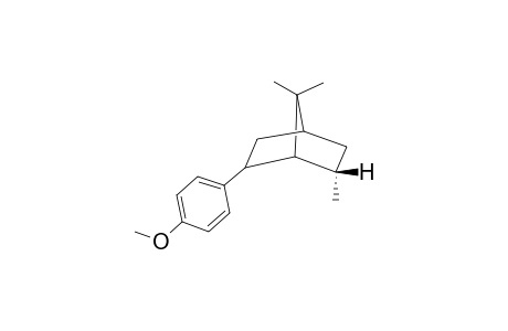 2-(4'-METHOXYPHENYL)-ENDO-6,7,7-TRIMETHYLBICYCLO-[2.2.1]-HEPT-2-YL-CATION