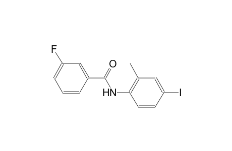 3-fluoro-N-(4-iodo-2-methylphenyl)benzamide