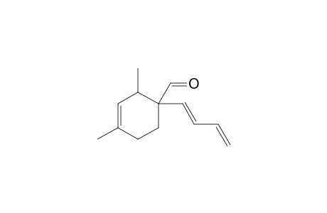 2,4-Dimethyl-1-(buta-1',3'-dienyl)cyclohex-3-ene-1-carbaldehyde