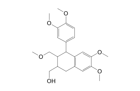 2-Naphthalenemethanol, 1-(3,4-dimethoxyphenyl)-1,2,3,4-tetrahydro-6,7-dimethoxy-3-(methoxyme thyl)-, [1S-(1.alpha.,2.beta.,3.alpha.)]-