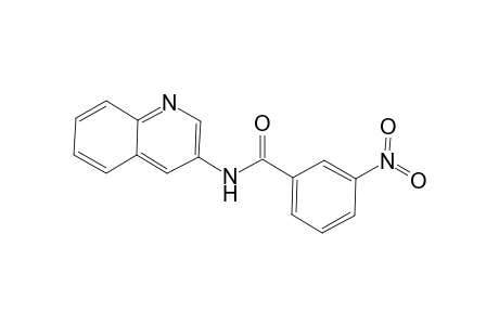 3-Nitro-N-(3-quinolinyl)benzamide