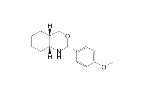 (2R,4aS,8aR)-2-(4-methoxyphenyl)octahydro-1H-benzo[d][1,3]oxazine