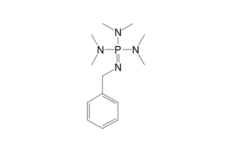 (benzylimino-bis(dimethylamino)phosphoranyl)-dimethyl-amine