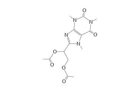 8-(1,2-Diacetoxyethyl)caffeine