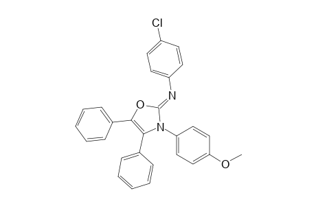 2-(4-Chlorophenylimino)-3-(4-methoxyphenyl)-4,5-diphenyloxazoline