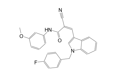 2-propenamide, 2-cyano-3-[1-[(4-fluorophenyl)methyl]-1H-indol-3-yl]-N-(3-methoxyphenyl)-, (2Z)-