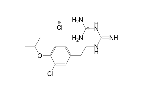 amino(3-(3-chloro-4-isopropoxyphenethyl)guanidino)methaniminium chloride