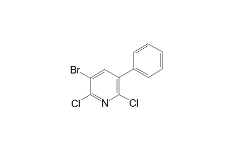 3-Bromo-2,6-dichloro-5-phenylpyridine