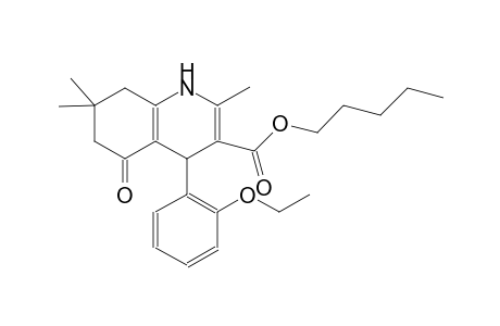 3-quinolinecarboxylic acid, 4-(2-ethoxyphenyl)-1,4,5,6,7,8-hexahydro-2,7,7-trimethyl-5-oxo-, pentyl ester