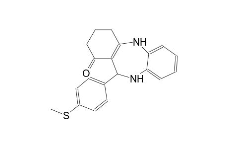 1H-dibenzo[b,e][1,4]diazepin-1-one, 2,3,4,5,10,11-hexahydro-11-[4-(methylthio)phenyl]-
