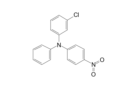 N-(3-Chlorophenyl)-N-(4-nitrophenyl)aniline