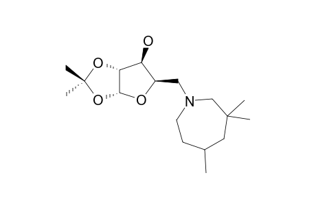 5-DEOXY-1,2-O-ISOPROPYLIDENE-5-(3,3,5-TRIMETHYLHEXAHYDRO-AZEPINO)-ALPHA-D-XYLOFURANOSE