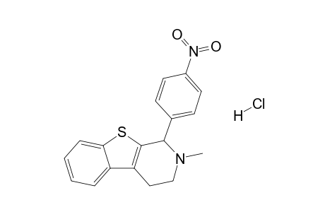 2-Methyl-1-(4-nitrophenyl)-1,2,3,4-tetrahydrobenzothieno[2,3-c]pyridine