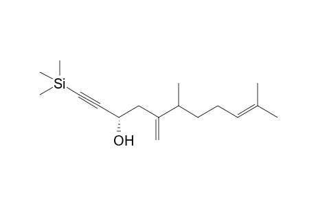 [S]-1-(Trimethylsilyl)-6,10-dimethyl-5-methyleneundec-9-en-1-yn-3-ol
