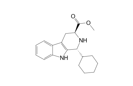 (1R,3S)-1-cyclohexyl-2,3,4,9-tetrahydro-1H-$b-carboline-3-carboxylic acid methyl ester