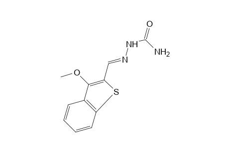 3-METHOXYBENZO[b]THIOPHENE-2-CARBOXALDEHYDE, SEMICARBAZONE