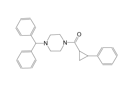 1-benzhydryl-4-[(2-phenylcyclopropyl)carbonyl]piperazine