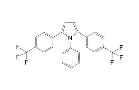 N-Phenyl-2,5-bis(4-(trifluoromethyl)phenyl)-1H-pyrrole
