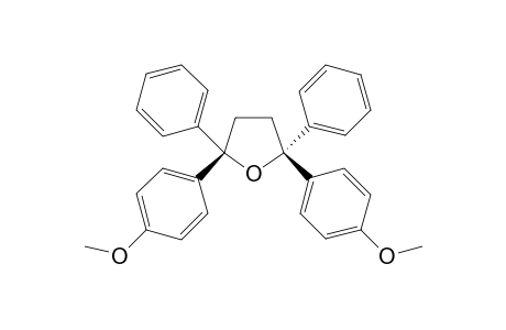 (2R,5S)-2,5-Diphenyl-2,5-di(4-methoxyphenyl)tetrahydrofuran
