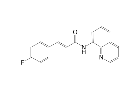 (2E)-3-(4-fluorophenyl)-N-(8-quinolinyl)-2-propenamide