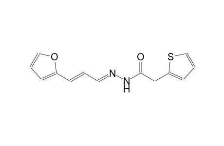 2-thiopheneacetic acid, 2-[(E,2E)-3-(2-furanyl)-2-propenylidene]hydrazide