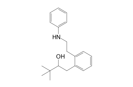 1-[2-(Anilinoethyl)phenyl]-3,3-dimethyl-2-butanol