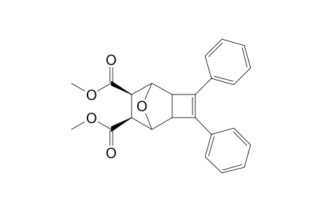 3,4-Diphenyl-(7S,8R)-7,8-(dicarbomethoxy)-9-oxatricyclo[4.2.1.0(2,5)]non-3-ene