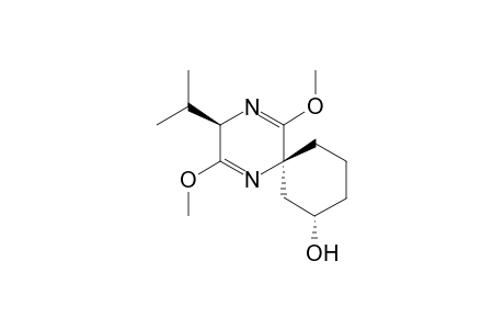(2R,5S,3'S)-2,5-Dihydro-3,6-dimethoxy-2-isopropylpyrazine-5-spiro(3-hydroxycyclohexane)
