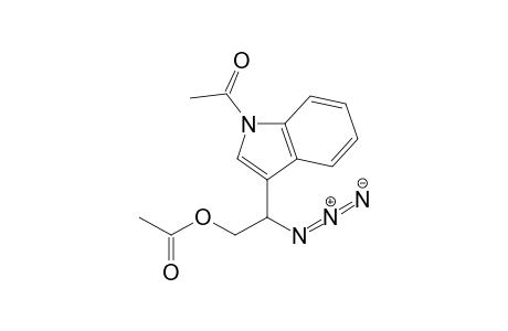 2-(1-Acetylindol-3-yl)-2-azidoethyl acetate