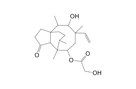 Tricyclo[5.4.3.0(1,8)]tetradecan-3-ol-9-one, 4-ethenyl-6-(2-hydroxyacetoxy)-2,4,7,14-tetramethyl-