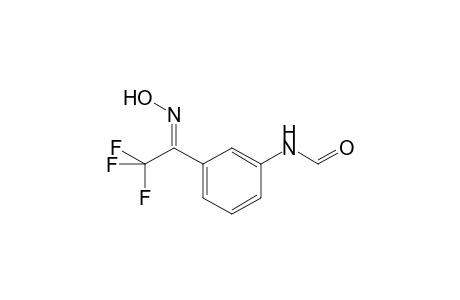 3-[(1Z)-2,2,2-Trifluoro-N-hydroxyethanimidoyl]phenylformamide