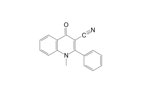 1,4-dihydro-1-methyl-4-oxo-2-phenyl-3-quinolinecarbonitrile