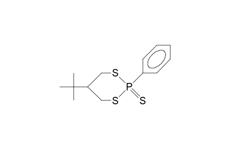 cis-2-Phenyl-5-tert-butyl-1,3,2-dithiaphosphorinane 2-sulfide