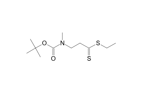 ETHYL-3-(N-TERT.-BUTOXYCARBONYL-N-METHYLAMINO)-PROPANEDITHIOATE