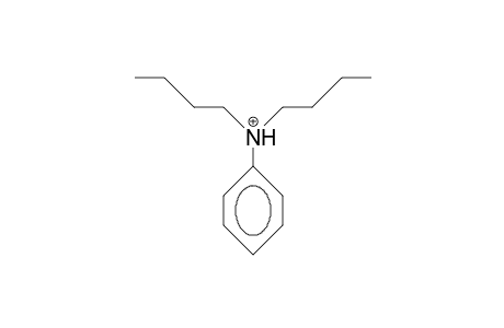 N,N-Dibutyl-anilinium cation