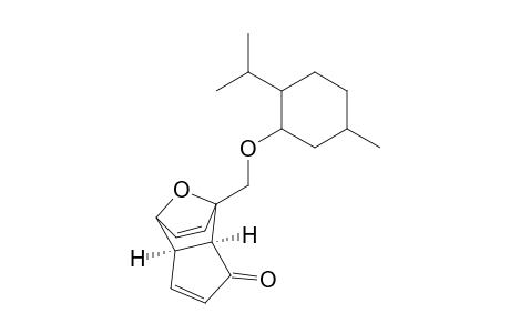 (2S,6R)-4-(-)menthyloxymethyl-10-oxatricyclo[5.2.1.0(2,6)]deca-4,8-dien-3-one