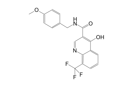 3-quinolinecarboxamide, 4-hydroxy-N-[(4-methoxyphenyl)methyl]-8-(trifluoromethyl)-